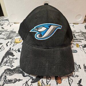 Toronto Blue Jays Adjustable Strapback Baseball Hat Black Jays Care Foundation